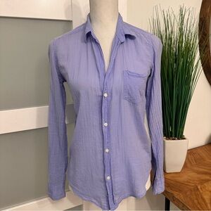 Frank & Eileen Barry Button Down Shirt
XSmall Lilac Crinkly Lightweight GUC